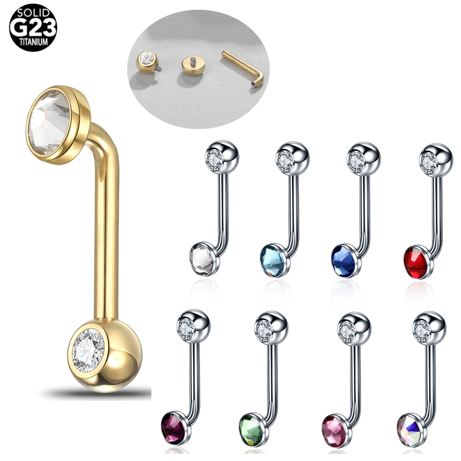 Body Jewelry Vch - 1 buah tindik kulit Titanium kualitas