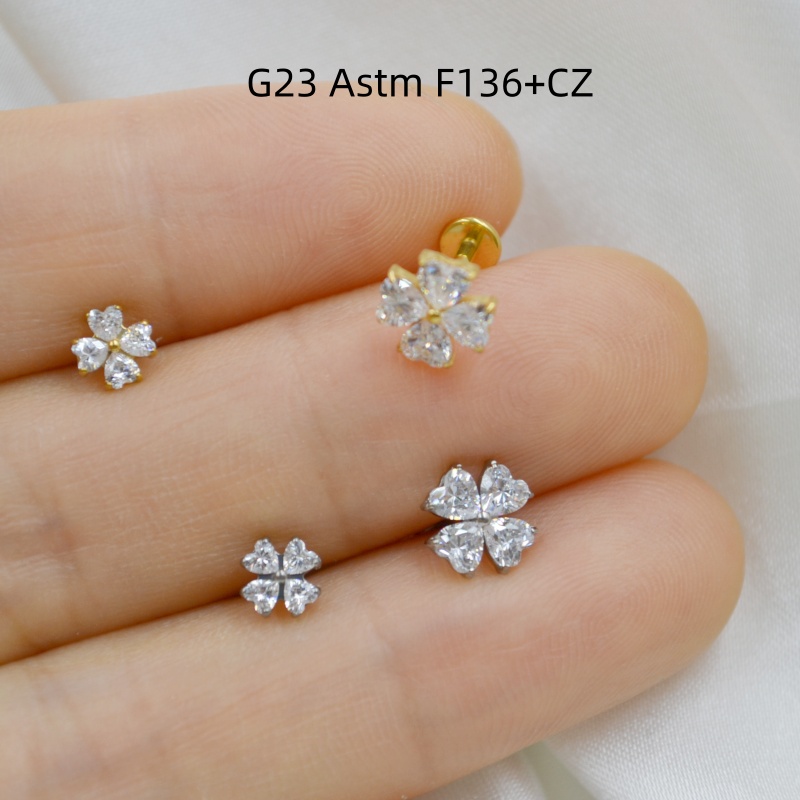 Body Jewelry Store - Toko Grosir AMIGATINA 10pcs G23 Titanium