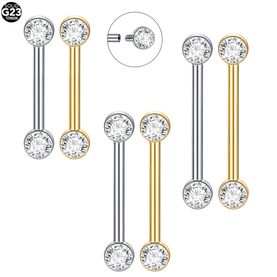 Body Jewelry Implants - 1/5 buah kelas implan Titanium internal