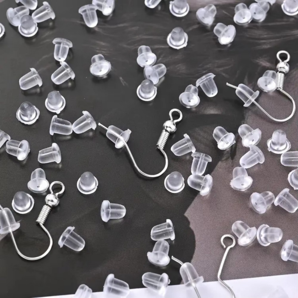 Body Jewelry Store - 100 Buah/Lot Aksesori Perhiasan Anting Penyumbat
