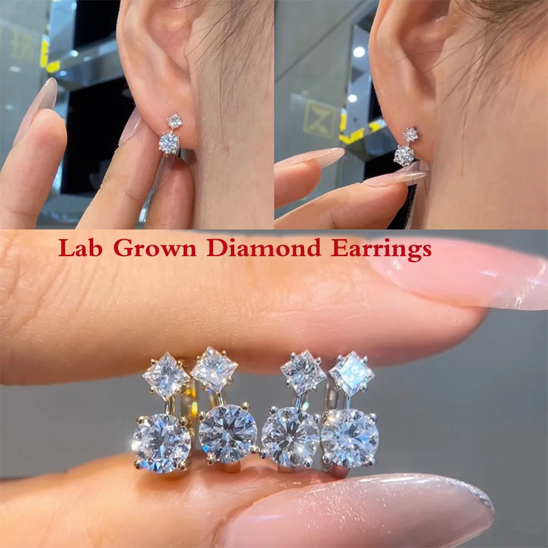 Body Jewelry Vch - Anting-anting berlian laboratorium CVD HPHT potongan