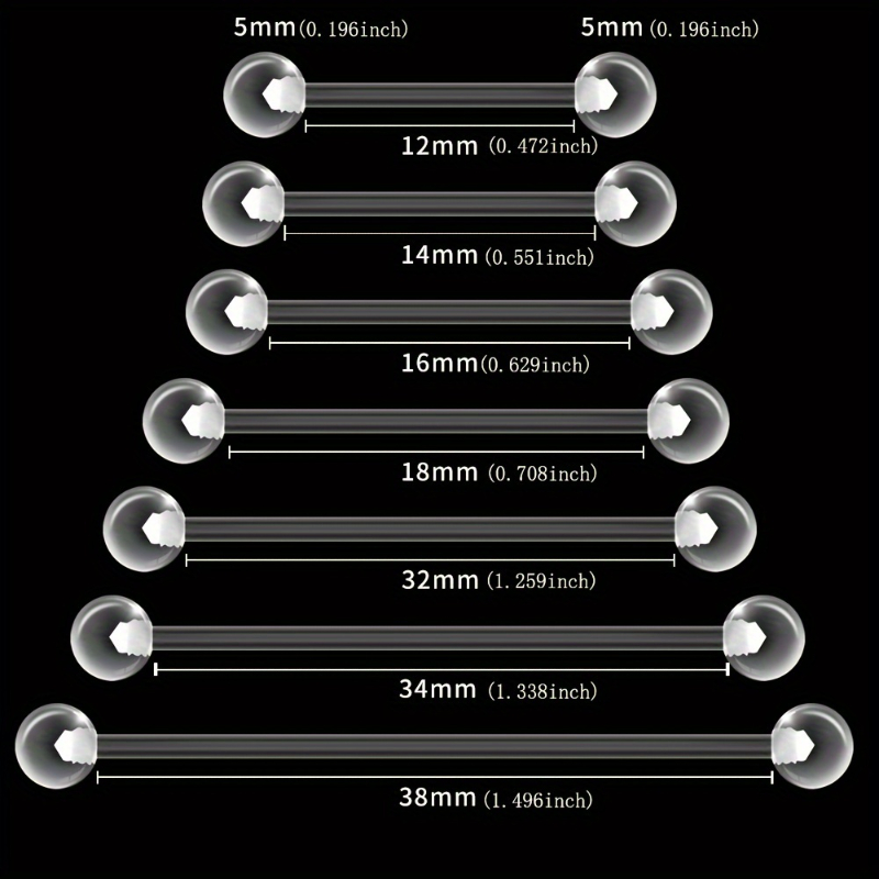 Body Jewelry Store - JKC Store 10 Buah Set Barbel