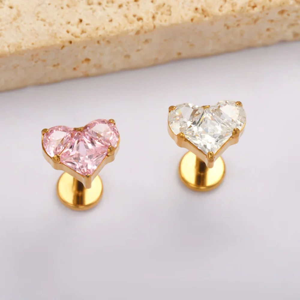 Anting-anting tusuk titanium A - Body Jewelry Implants ulasan dan harga