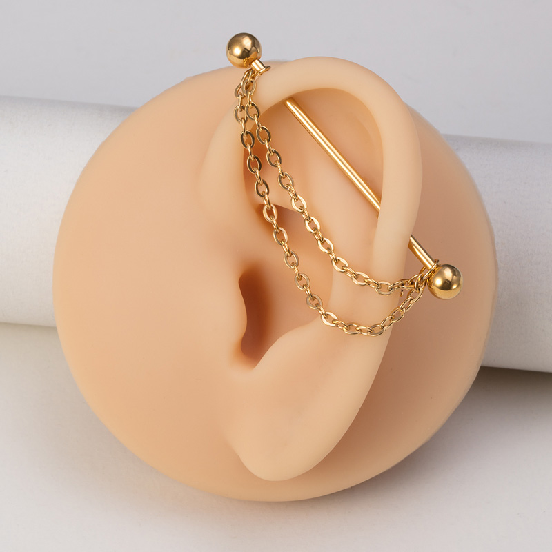 1 Buah Industrial Piercing Bar - Body Jewelry Implants ulasan dan harga