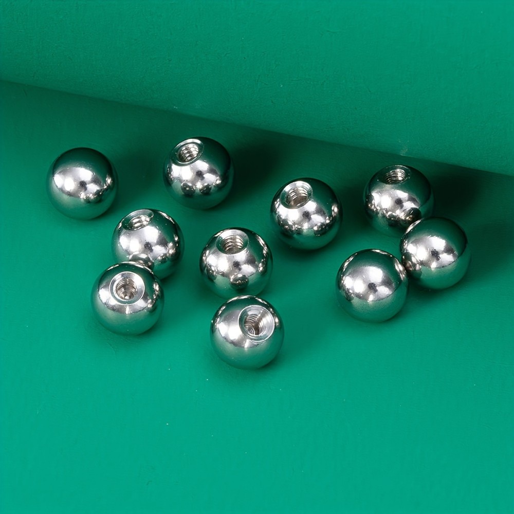 10 Buah Bola Tindik 3Mm 5Mm Bo - Body Jewelry Store ulasan dan harga