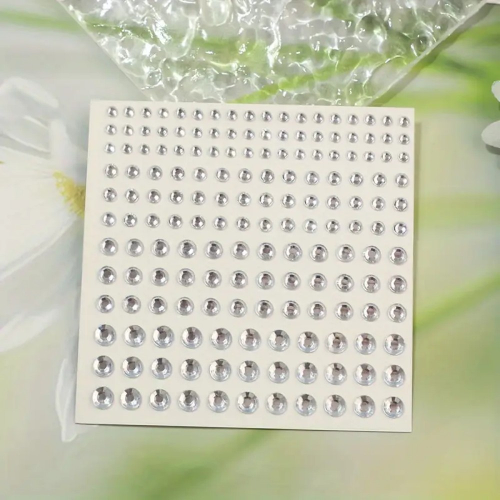 165 Buah Stiker Berlian Imitas - Body Jewelry Stickers ulasan dan harga