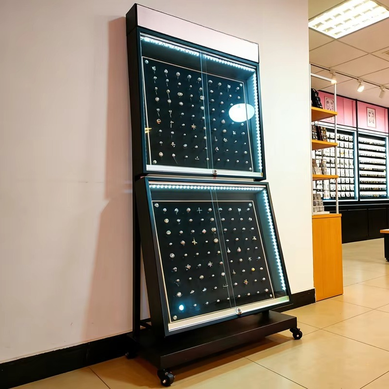 Lemari Perhiasan Lantai Berkua - Body Jewelry Store ulasan dan harga