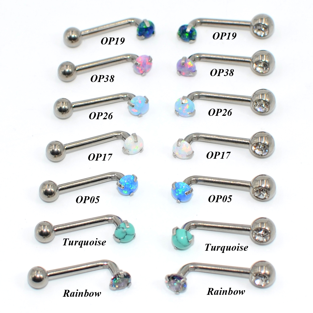 1 Buah Perhiasan Tindik Alis V - Body Jewelry Vch ulasan dan harga