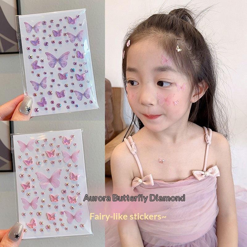Stiker Lukisan Wajah untuk Ana - Body Jewelry Stickers ulasan dan harga