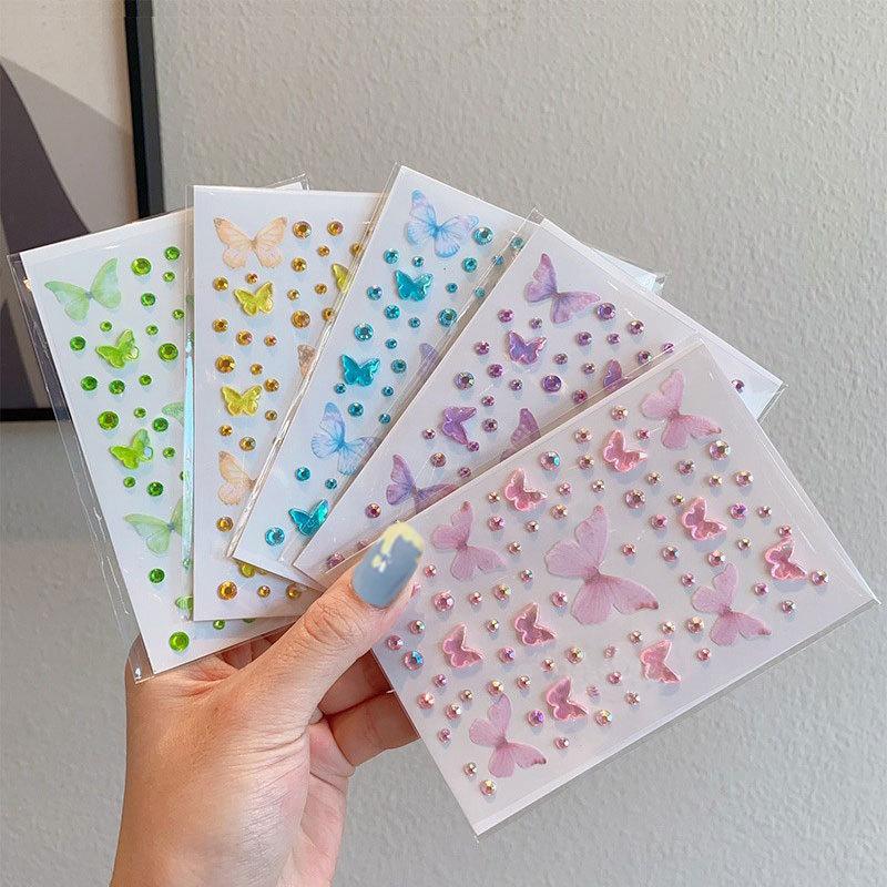 Stiker Lukisan Wajah untuk Ana - Body Jewelry Stickers ulasan dan harga