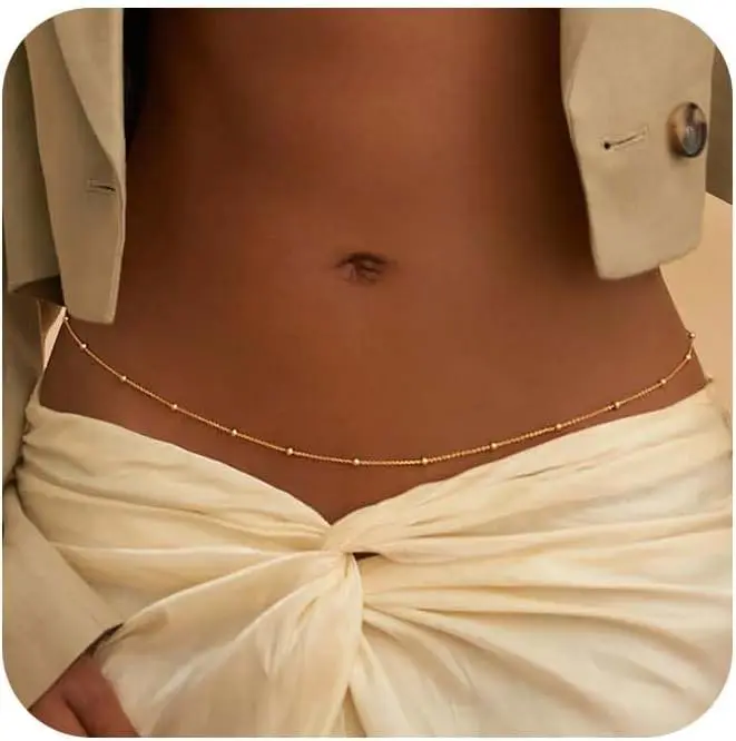Perhiasan Tubuh Bikini yang Da - Body Jewelry Gold Plated ulasan dan harga