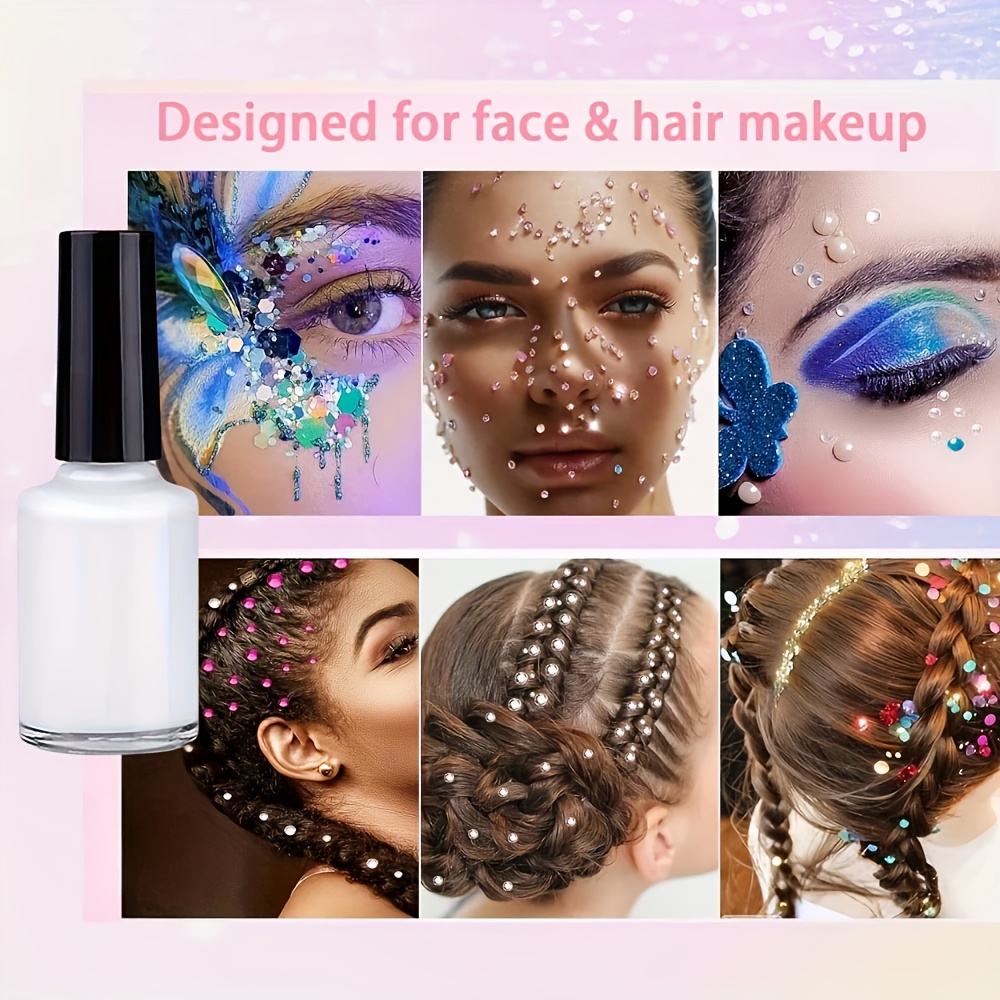 DIY Flash Tato 12 Warna Glitte - Body Jewelry Glue ulasan dan harga