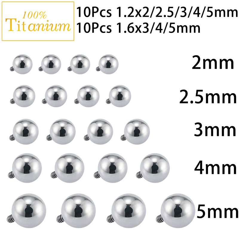 10 buah kelas implan ASTM G23  - Body Jewelry Implants ulasan dan harga