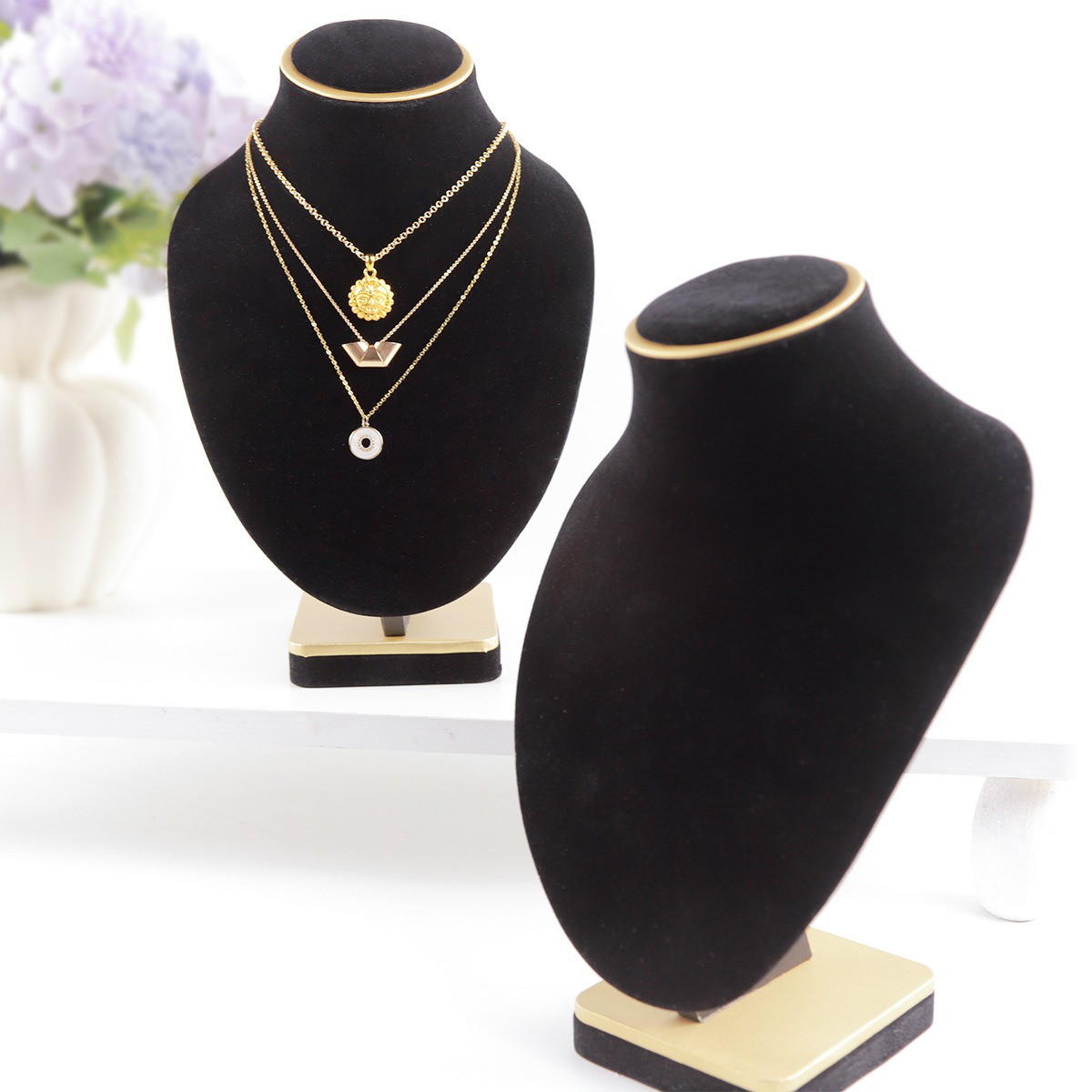 Manekin Perhiasan Beludru Hita - Body Jewelry Store ulasan dan harga
