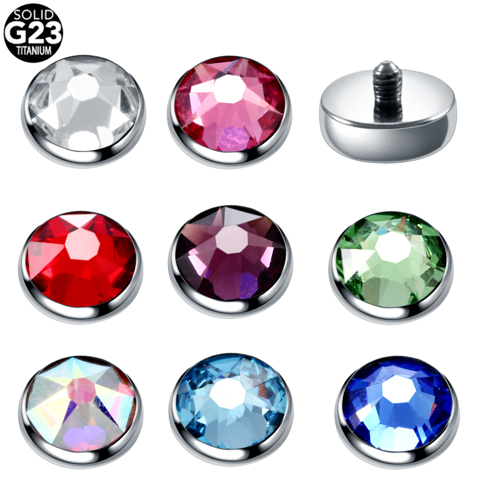 1 buah G23 dasar jangkar Derma - Body Jewelry Implants ulasan dan harga