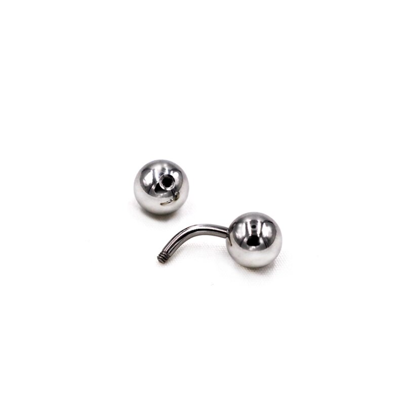 1 Buah Big Ball 316L Barbell B - Body Jewelry Vch ulasan dan harga