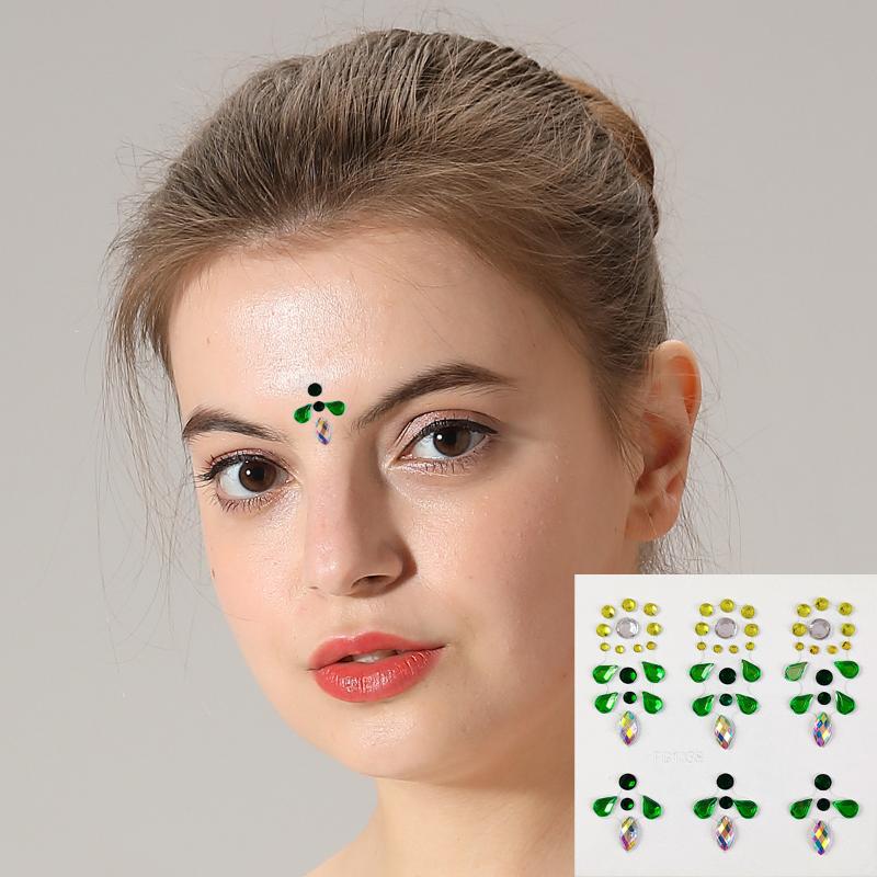 Stiker Berlian Imitasi 3D untu - Body Jewelry Stickers ulasan dan harga