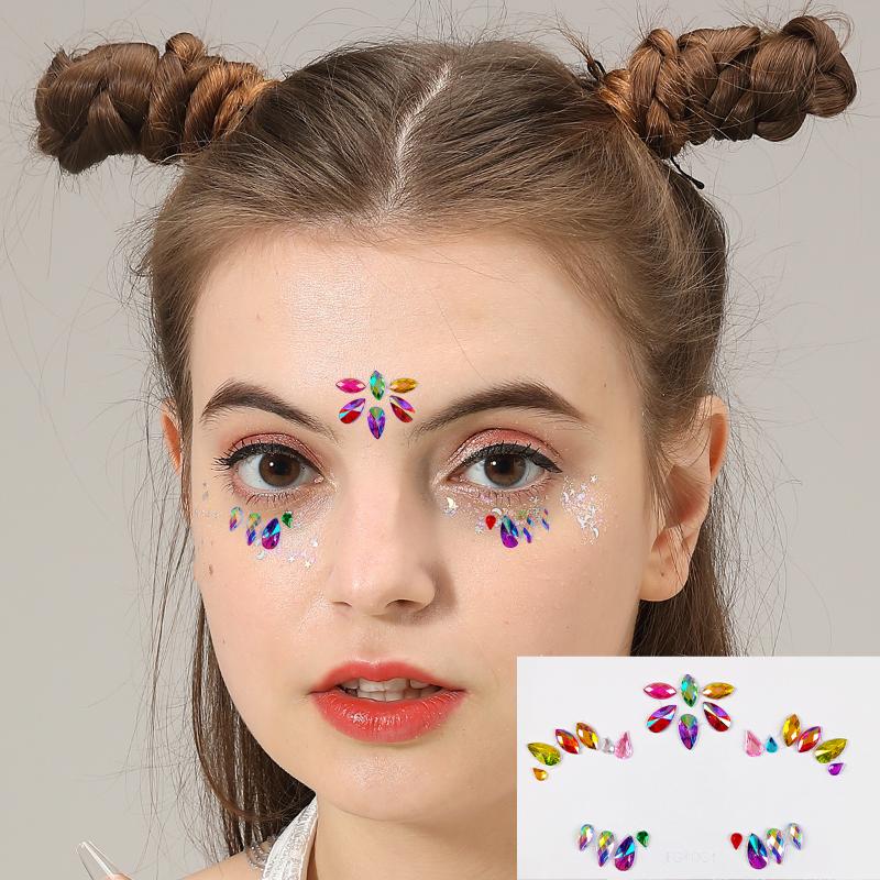Stiker Berlian Imitasi 3D untu - Body Jewelry Stickers ulasan dan harga