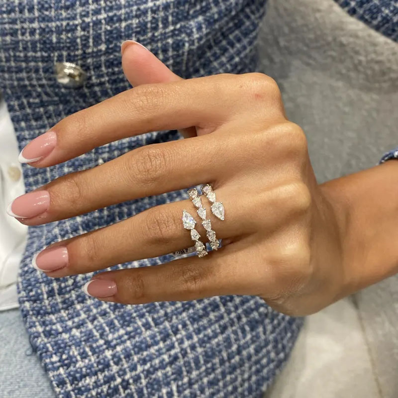 Cincin Berlian Buatan Laborato - Body Jewelry Vch ulasan dan harga