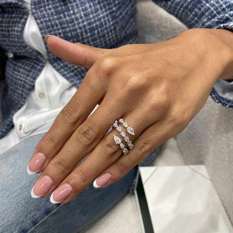 Cincin Berlian Buatan Laborato - Body Jewelry Vch ulasan dan harga