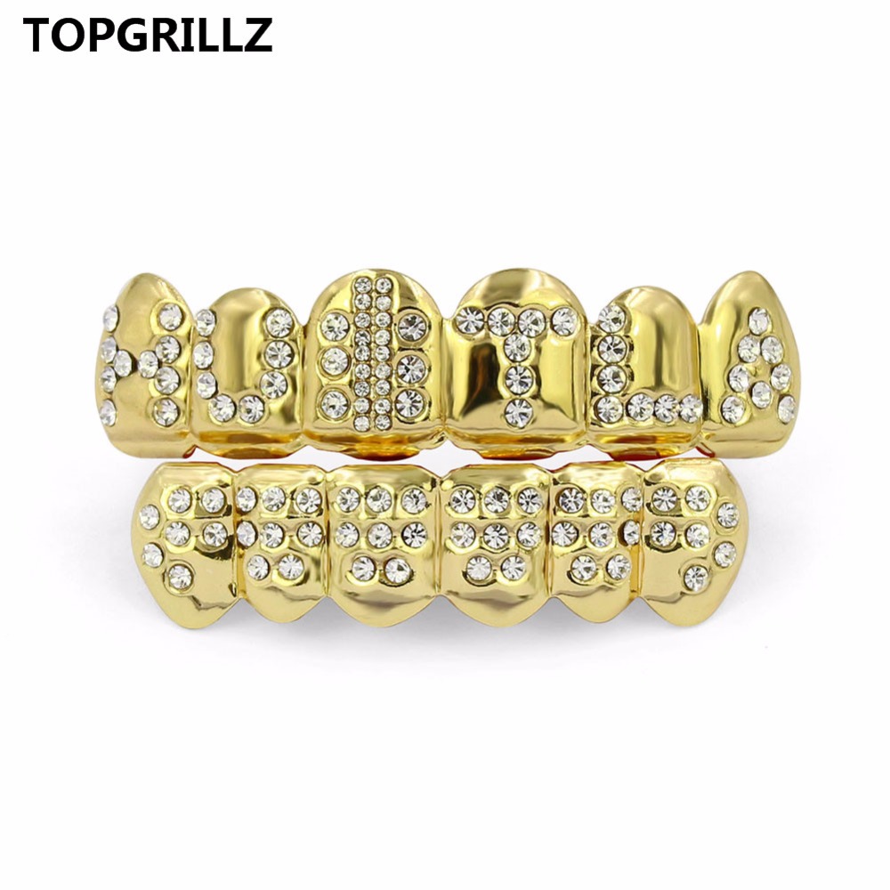 TOPGRILLZ Warna Emas Berlapis  - Body Jewelry Gold Plated ulasan dan harga