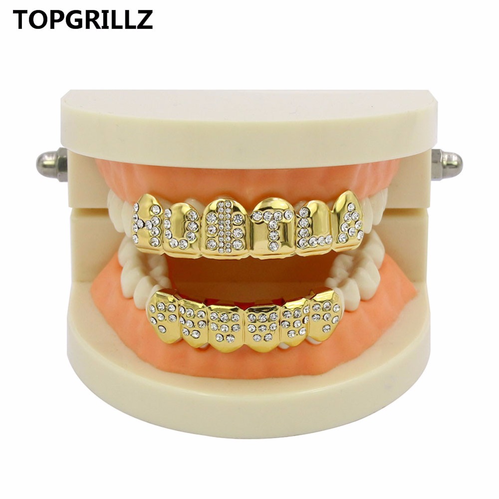 TOPGRILLZ Warna Emas Berlapis  - Body Jewelry Gold Plated ulasan dan harga