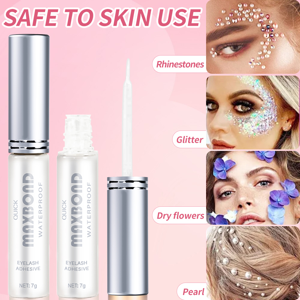 7g/Jar profesional Glitter pay - Body Jewelry Glue ulasan dan harga
