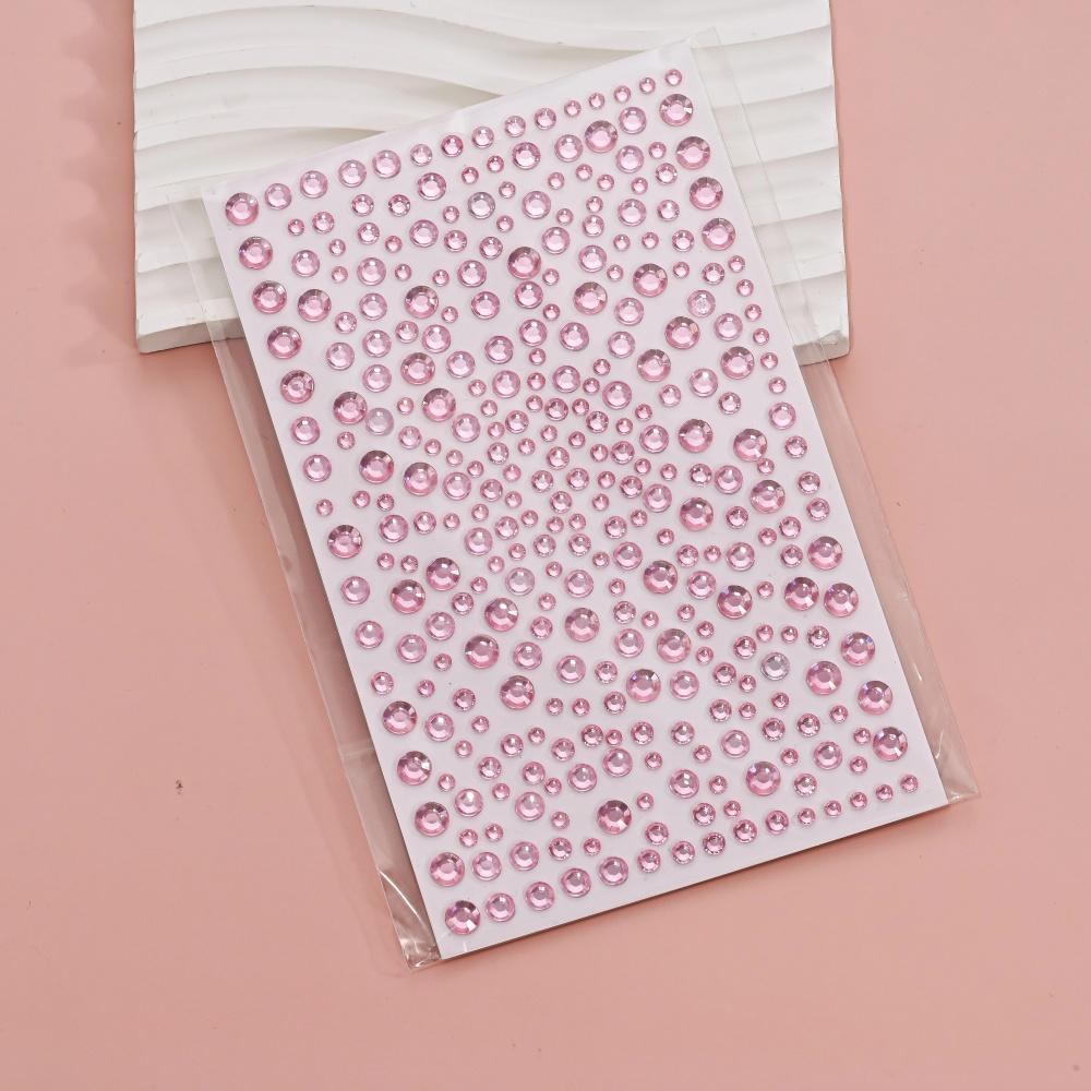 1 Lembar Stiker Wajah Berlian  - Body Jewelry Stickers ulasan dan harga