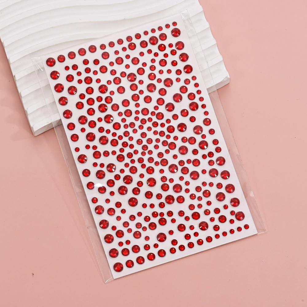 1 Lembar Stiker Wajah Berlian  - Body Jewelry Stickers ulasan dan harga