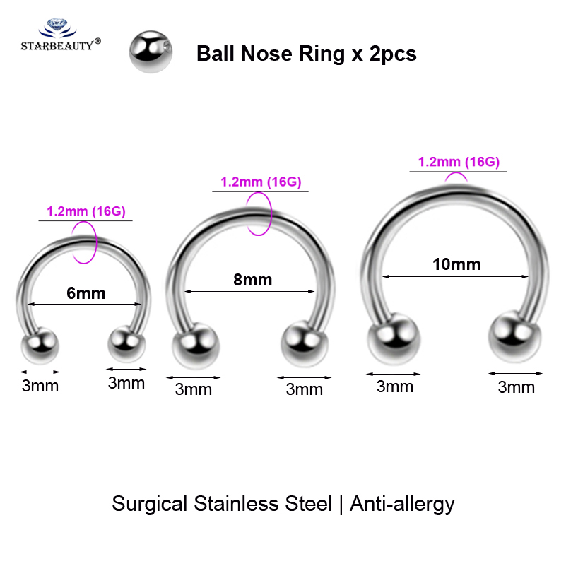 2 Pcs Serbaguna BCR Wajah Meni - Body Jewelry Vch ulasan dan harga