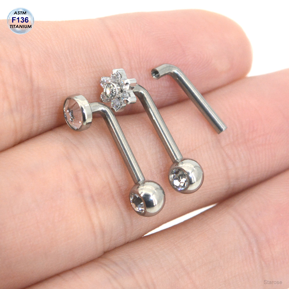 1Pc Piercing VCH Titanium ASTM - Body Jewelry Vch ulasan dan harga