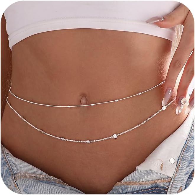 Rantai Tubuh Wanita Anti Air L - Body Jewelry Gold Plated ulasan dan harga