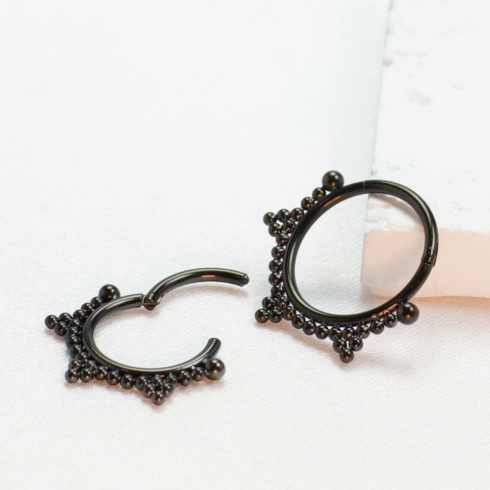 F136 cincin tindik Titanium hi - Body Jewelry Implants ulasan dan harga