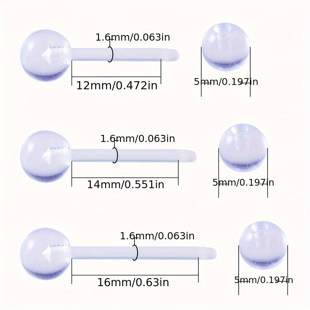 3 Buah/Set (Setiap Ukuran 1 Bu - Body Jewelry Store ulasan dan harga