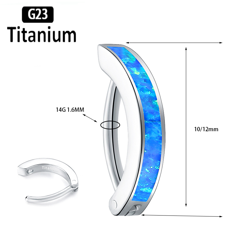 1 Buah 14G Implan Kelas G23 Ti - Body Jewelry Implants ulasan dan harga