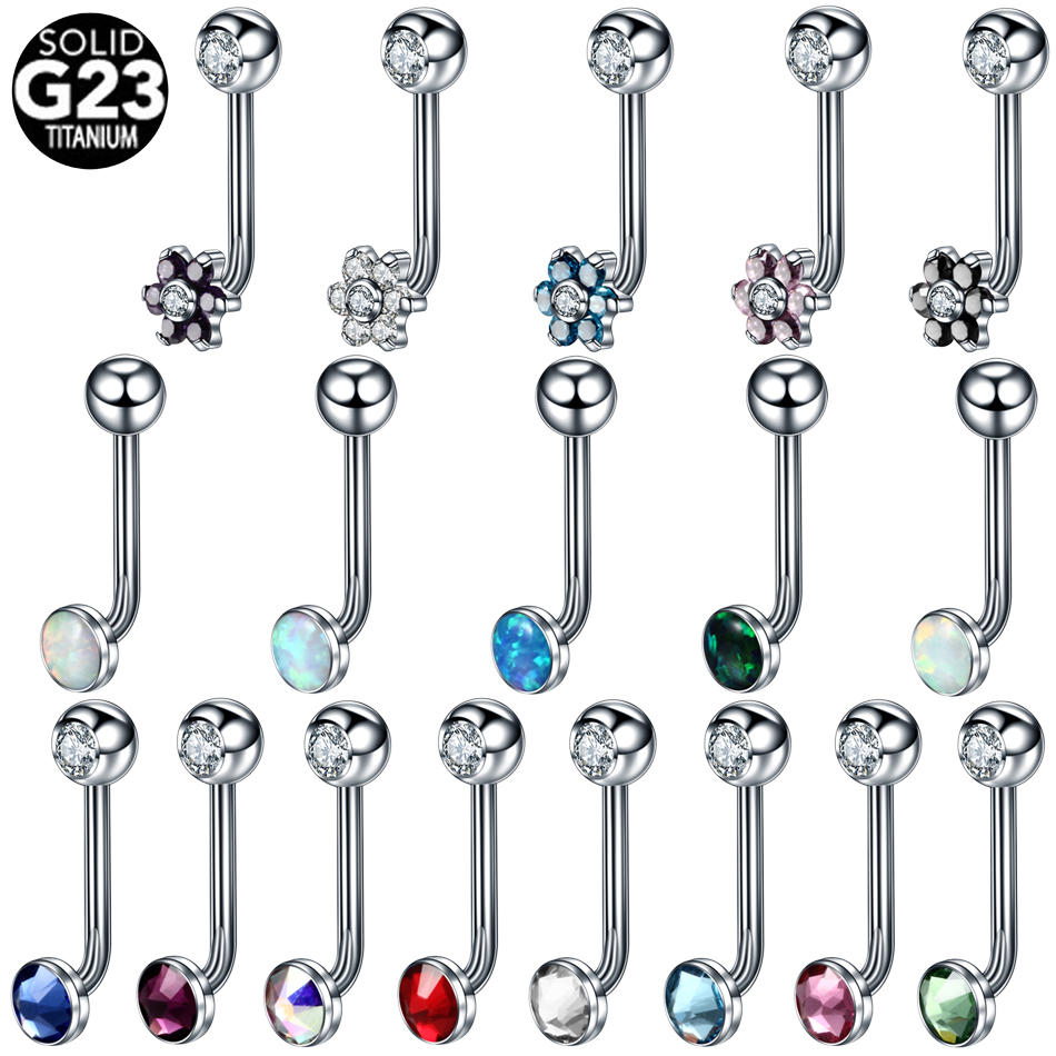 1 Buah Perhiasan Tindik Alis V - Body Jewelry Vch ulasan dan harga