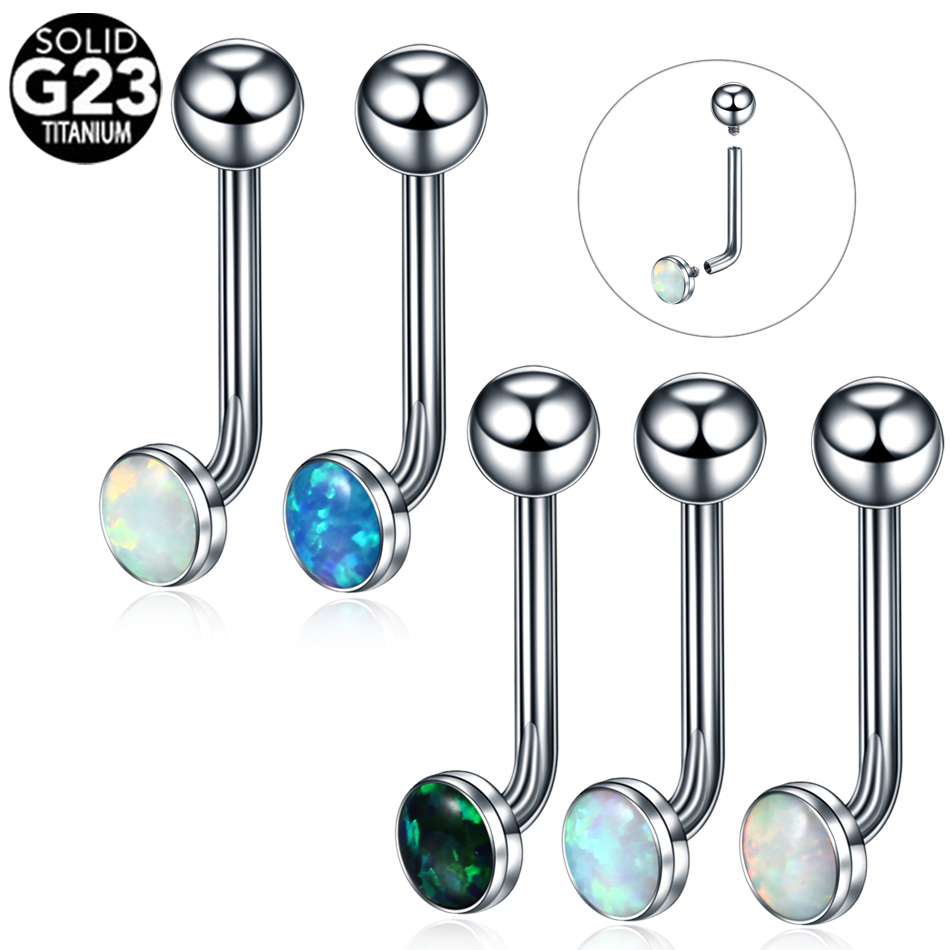 1 Buah Perhiasan Tindik Alis V - Body Jewelry Vch ulasan dan harga