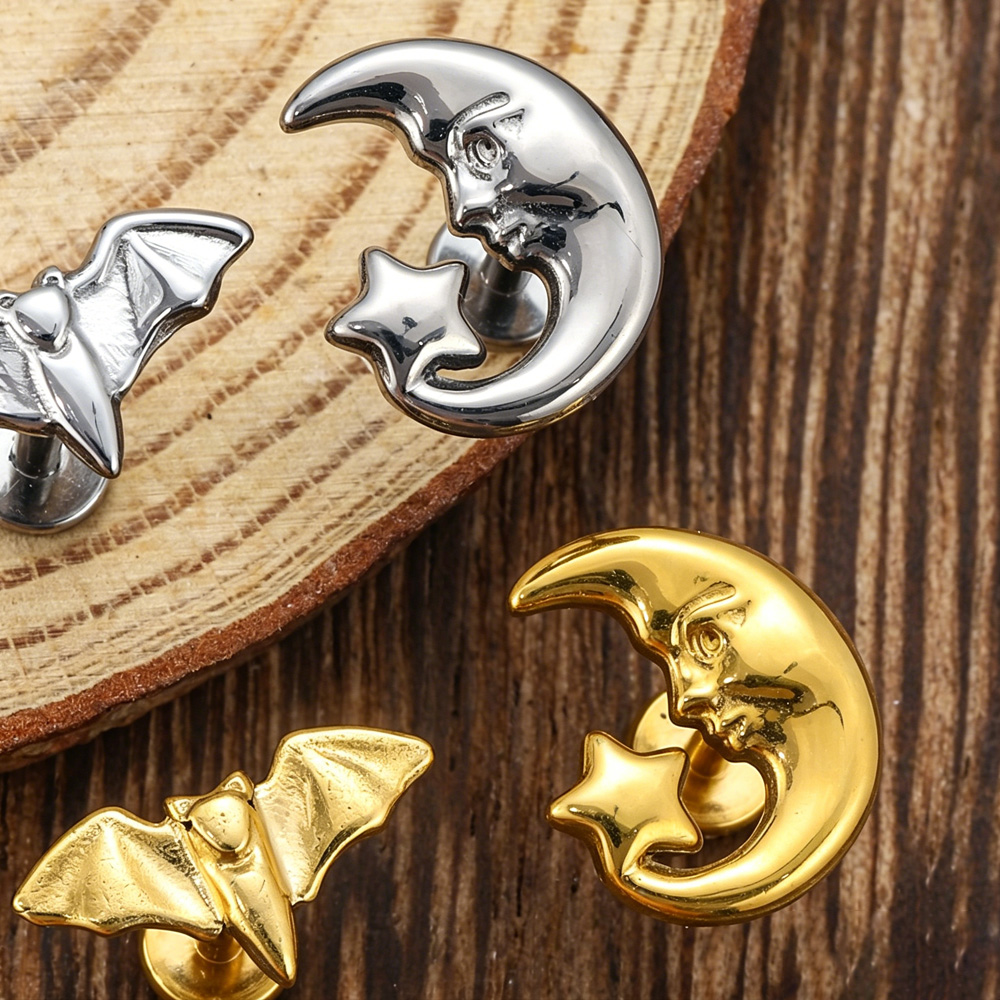 Anting-anting titanium ASTM F1 - Body Jewelry Implants ulasan dan harga