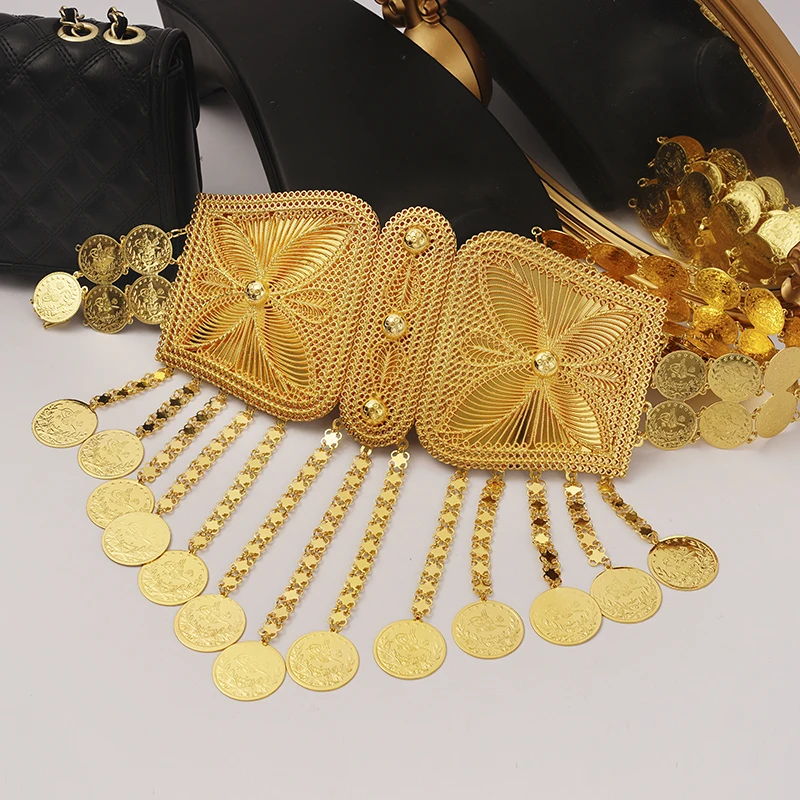 Perhiasan Pernikahan Mewah Kur - Body Jewelry Gold Plated ulasan dan harga