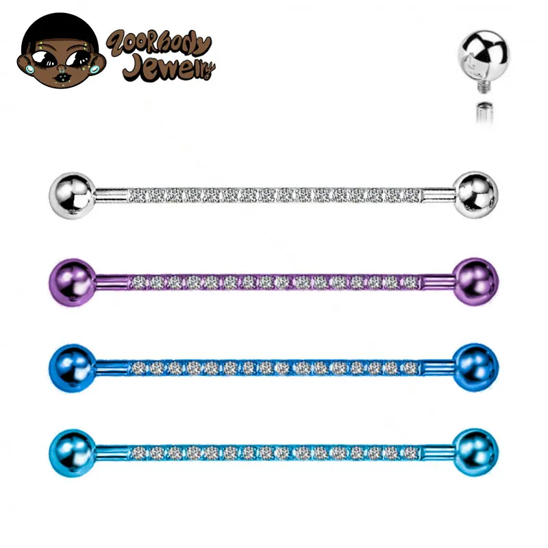 F136 tingkat implan Titanium 1 - Body Jewelry Implants ulasan dan harga