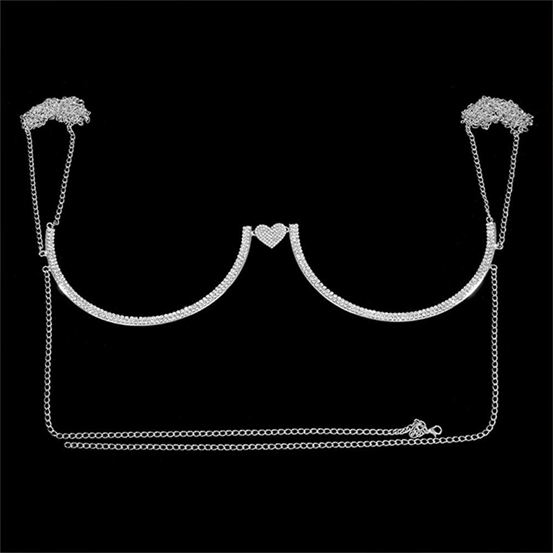 Stonefans braket dada berlian  - Body Jewelry Chest ulasan dan harga
