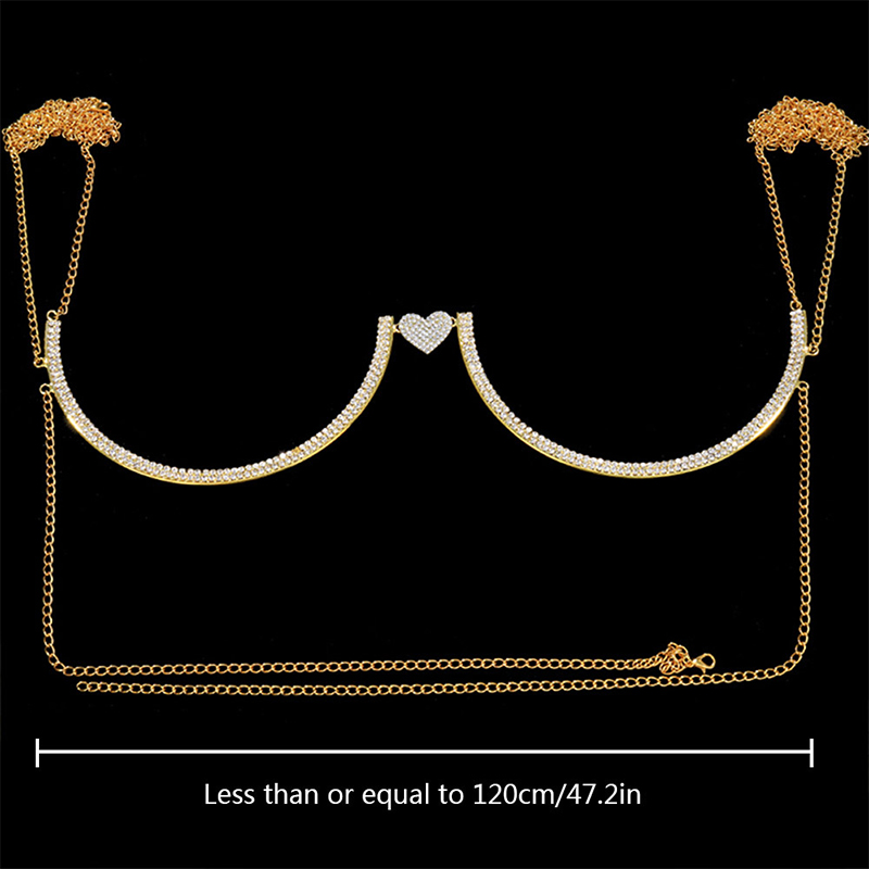 Stonefans braket dada berlian  - Body Jewelry Chest ulasan dan harga